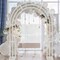 Arch Backdrop Stand Frame Flower Display Balloon Garden Pipe Arbor Wedding Party